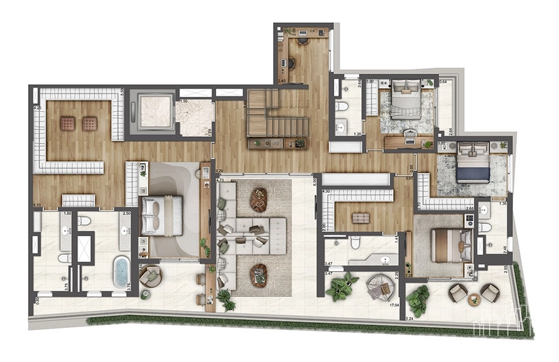 Apartamento 4 dormitórios no Paraíso: 16ª foto da galeria de imagens do imóvel