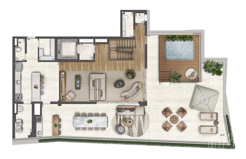 Apartamento 4 dormitórios no Paraíso: 17ª foto da galeria de imagens do imóvel