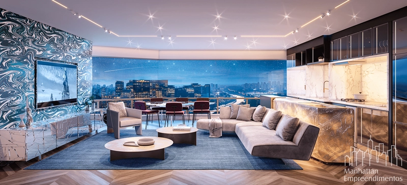 Apartamento 3 dormitórios no Brooklin: 2ª foto da galeria de imagens do imóvel