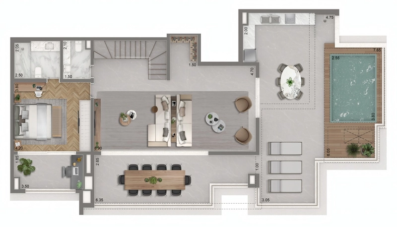 Apartamento 4 dormitórios na Vila Mariana: 17ª foto da galeria de imagens do imóvel
