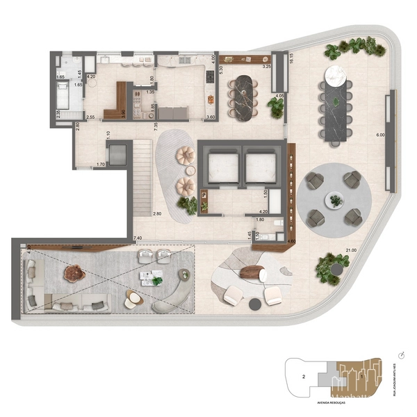 Apartamento 4 dormitórios no Jardim Europa: 15ª foto da galeria de imagens do imóvel