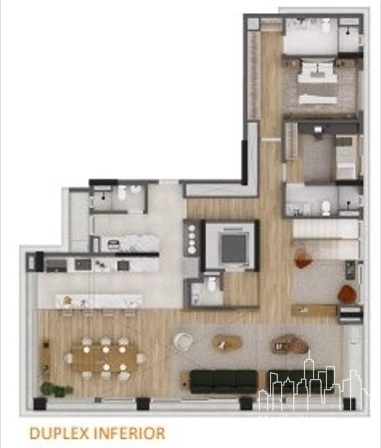 Apartamento 3 dormitórios no Jardins: 18ª foto da galeria de imagens do imóvel
