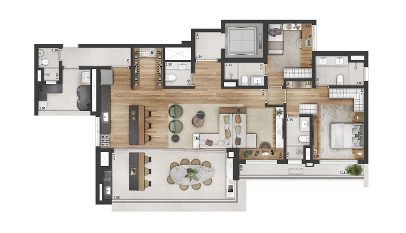 Apartamento 2 dormitórios na Aclimação: 18ª foto da galeria de imagens do imóvel