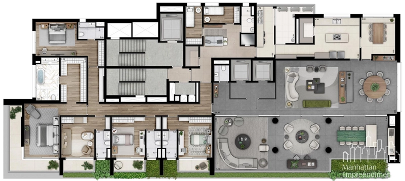 Apartamento 5 dormitórios na Vila Nova Conceição: 28ª foto da galeria de imagens do imóvel