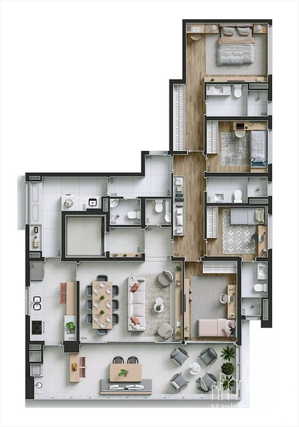 Apartamento 4 dormitórios em Perdizes: 26ª foto da galeria de imagens do imóvel