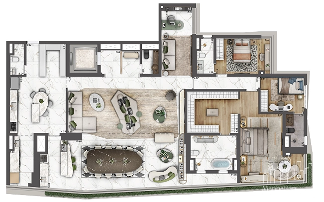 Apartamento 4 dormitórios no Paraíso: 12ª foto da galeria de imagens do imóvel