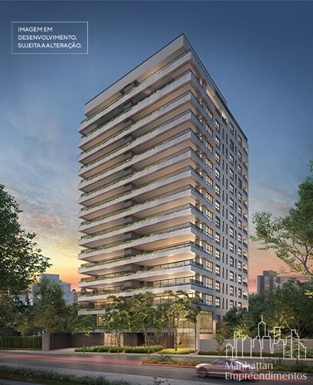 Apartamento 2 dormitórios no Jardins: 2ª foto da galeria de imagens do imóvel