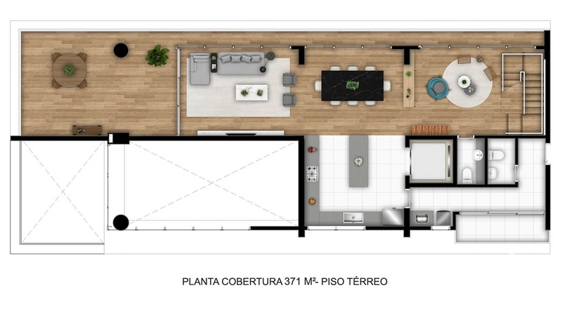 Apartamento 3 dormitórios no Jardins: 16ª foto da galeria de imagens do imóvel