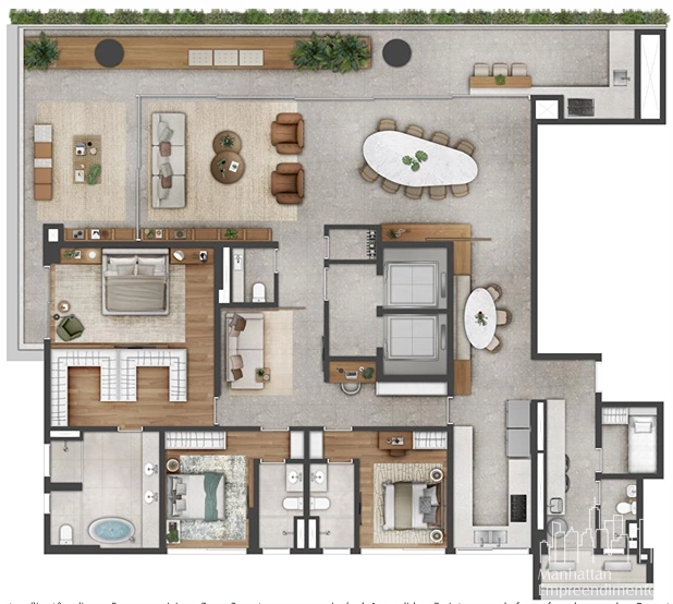 Apartamento 3 dormitórios em Moema: 9ª foto da galeria de imagens do imóvel