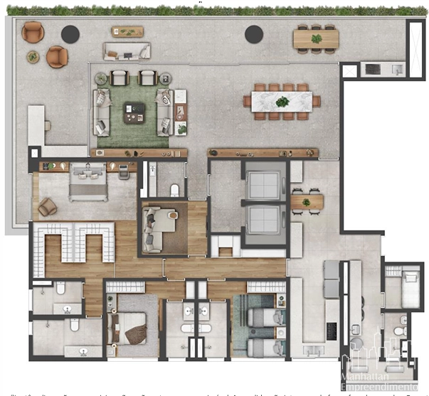 Apartamento 3 dormitórios em Moema: 8ª foto da galeria de imagens do imóvel