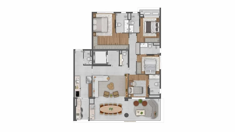 Apartamento 4 dormitórios em Pinheiros: 27ª foto da galeria de imagens do imóvel