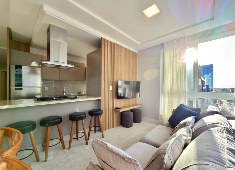 APARTAMENTO MOBILIADO E DECORADO COMPOSTO POR 03 DORMITÓRIOS: 6ª foto da galeria de imagens do imóvel