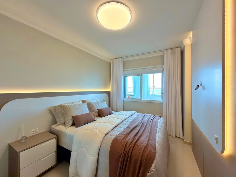 APARTAMEENTO DE  FRENTE COM VISTA MAR - MOBILIADO E DECORADO!: 26ª foto da galeria de imagens do imóvel