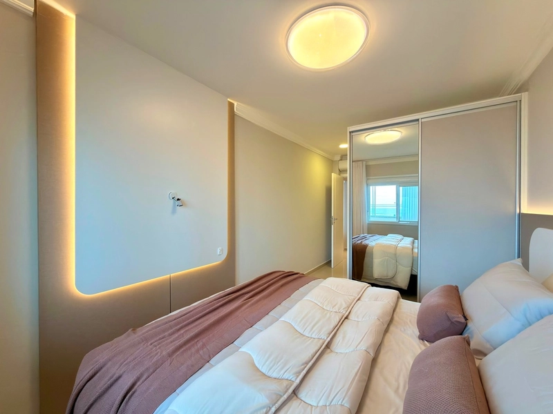APARTAMEENTO DE  FRENTE COM VISTA MAR - MOBILIADO E DECORADO!: 17ª foto da galeria de imagens do imóvel