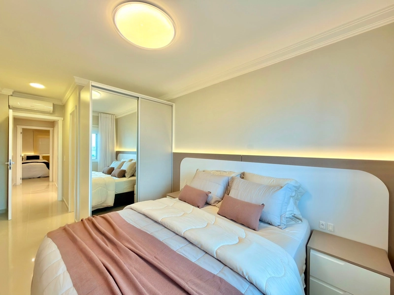 APARTAMEENTO DE  FRENTE COM VISTA MAR - MOBILIADO E DECORADO!: 9ª foto da galeria de imagens do imóvel