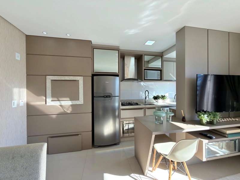 APARTAMETO MOBILIADO E DECORADO COM 02 SUÍTES!: 11ª foto da galeria de imagens do imóvel