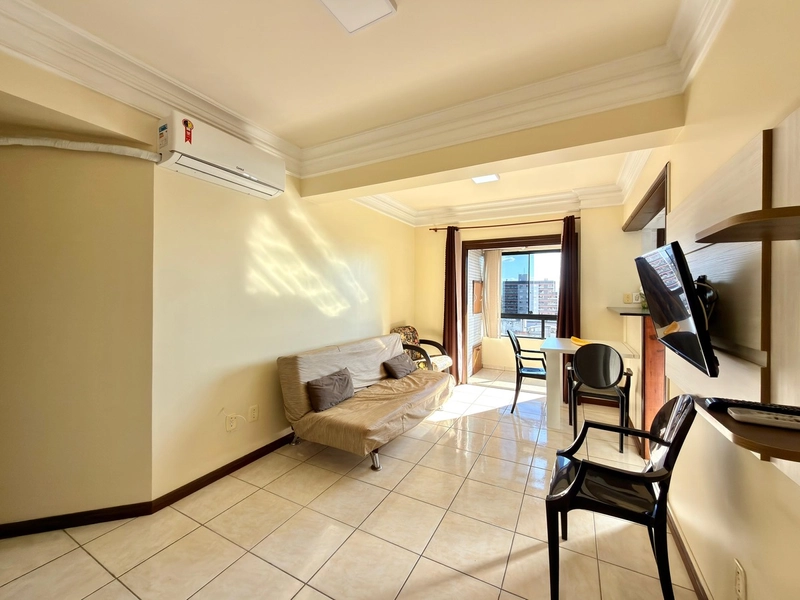 APARTAMENTO DE 01 DORMITÓRIO MOBILIADO COM SACADA E CHURRASQUEIRA!: 16ª foto da galeria de imagens do imóvel