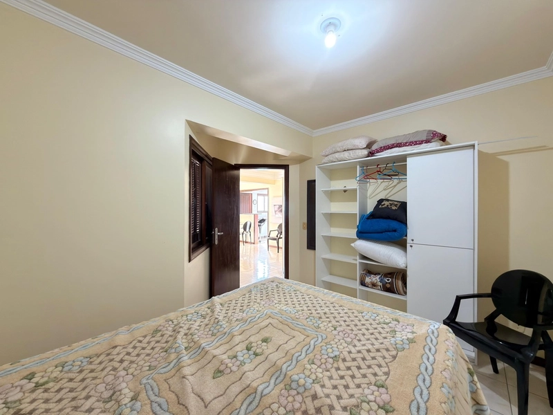 APARTAMENTO DE 01 DORMITÓRIO MOBILIADO COM SACADA E CHURRASQUEIRA!: 13ª foto da galeria de imagens do imóvel