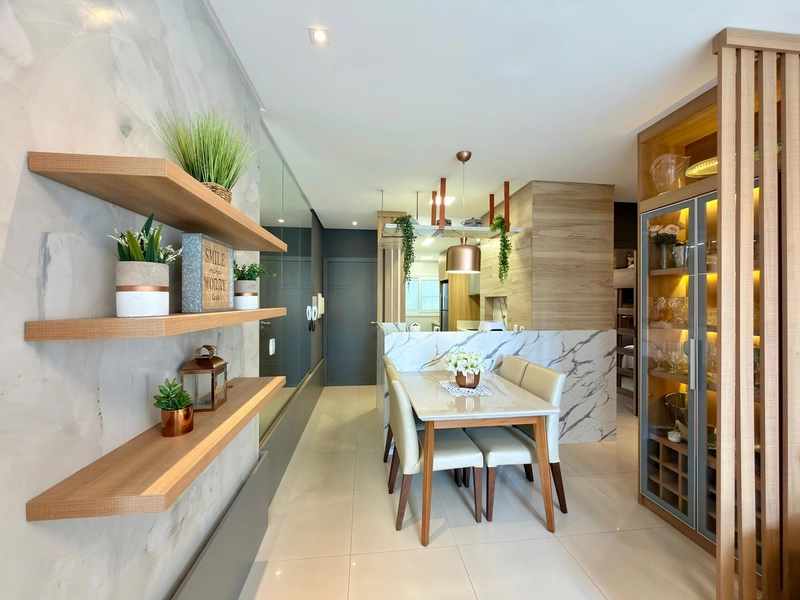APARTAMENTO À VENDA COM SACADA DE FRENTE: 5ª foto da galeria de imagens do imóvel