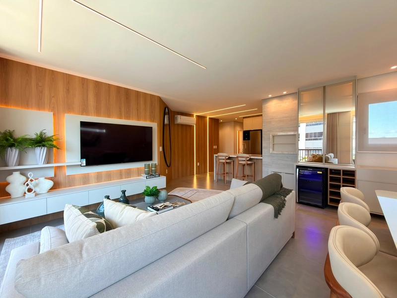 APARTAMENTO DE 03 DORMITÓRIOS MOBILIADO E DECORADO COM 02 VAGAS!: 15ª foto da galeria de imagens do imóvel