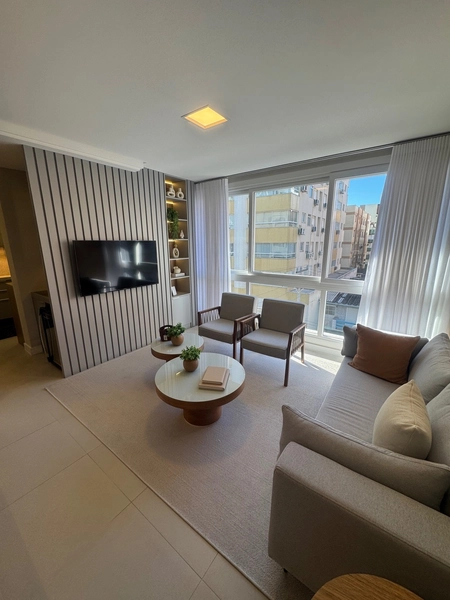 APARTAMENTO MOBILIADO E DECORADO NO BAIRRO ZONA NOVA!: 10ª foto da galeria de imagens do imóvel