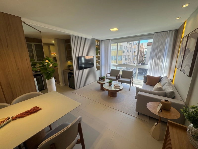 APARTAMENTO MOBILIADO E DECORADO NO BAIRRO ZONA NOVA!: 3ª foto da galeria de imagens do imóvel