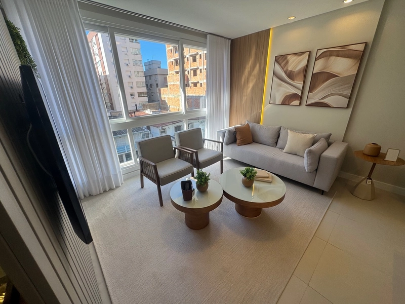 APARTAMENTO MOBILIADO E DECORADO NO BAIRRO ZONA NOVA!: 9ª foto da galeria de imagens do imóvel