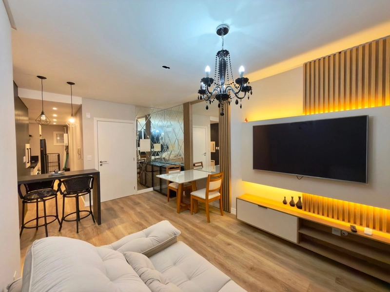 APARTAMENTO NO BAIRRO ZONA NOVA MOBILIADO E DECORADO!: 5ª foto da galeria de imagens do imóvel