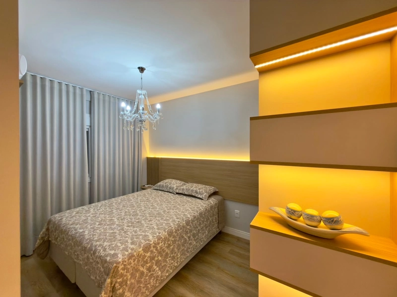 APARTAMENTO NO BAIRRO ZONA NOVA MOBILIADO E DECORADO!: 8ª foto da galeria de imagens do imóvel
