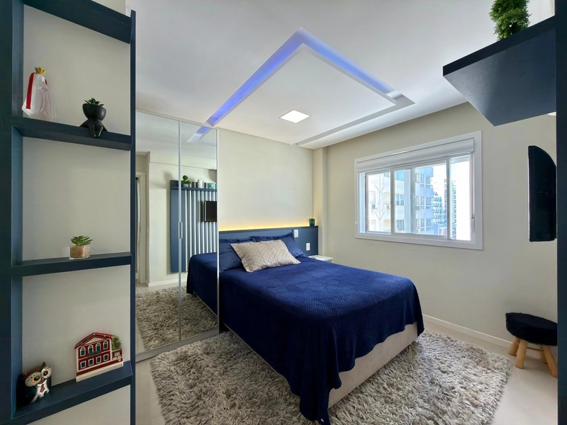 APARTAMENTO MOBILIADO E DECORADO COMPOSTO POR 02 DORM: 2ª foto da galeria de imagens do imóvel