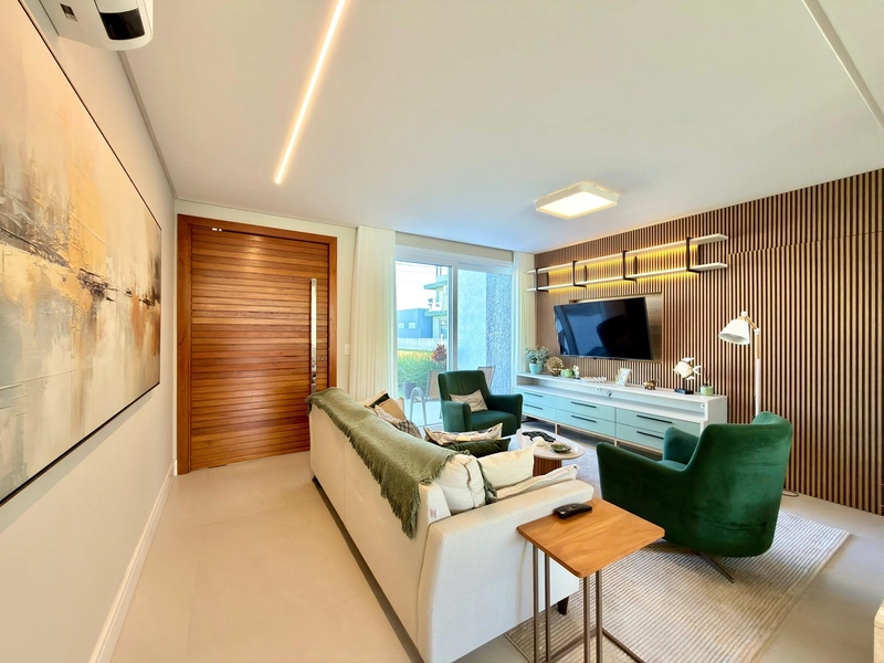 SOBRADO MOBILIADO E DECORADO COMPOSTO POR 04 SUÍTES!: 6ª foto da galeria de imagens do imóvel