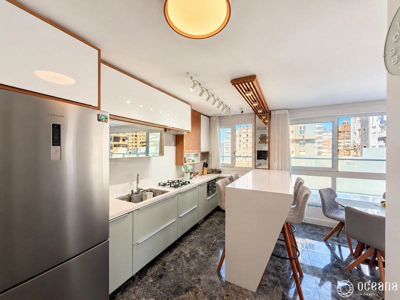 APARTAMENTO MOBILIADO DE 03 DORMITÓRIOS - TERRALO EM L - VISTA MAR E GARAGEM TRIPLA! : 10ª foto da galeria de imagens do imóvel