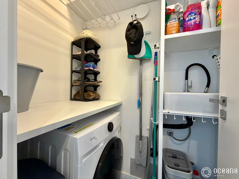 APARTAMENTO MOBILIADO DE 03 DORMITÓRIOS - TERRALO EM L - VISTA MAR E GARAGEM TRIPLA! : 22ª foto da galeria de imagens do imóvel