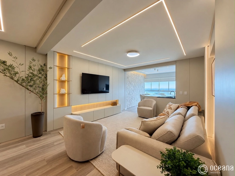 APARTAMENTO BEIRA-MAR À VENDA EM CAPÃO DA CANOA! 4 DORMITÓRIOS • 199 M² • 2 VAGAS: 1ª foto da galeria de imagens do imóvel