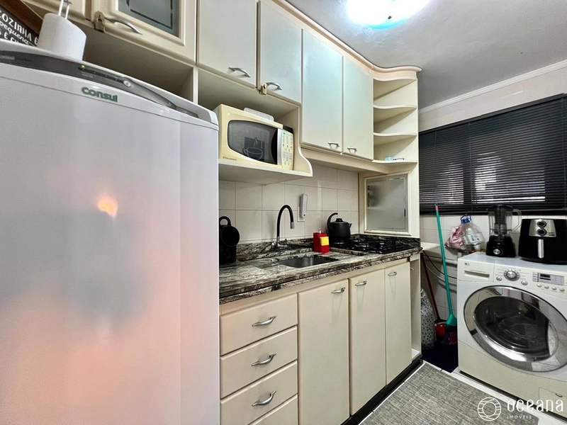 APARTAMENTO MOBILIADO DE 01 DORMITÓRIO COM SACADA SEPARADA: 9ª foto da galeria de imagens do imóvel