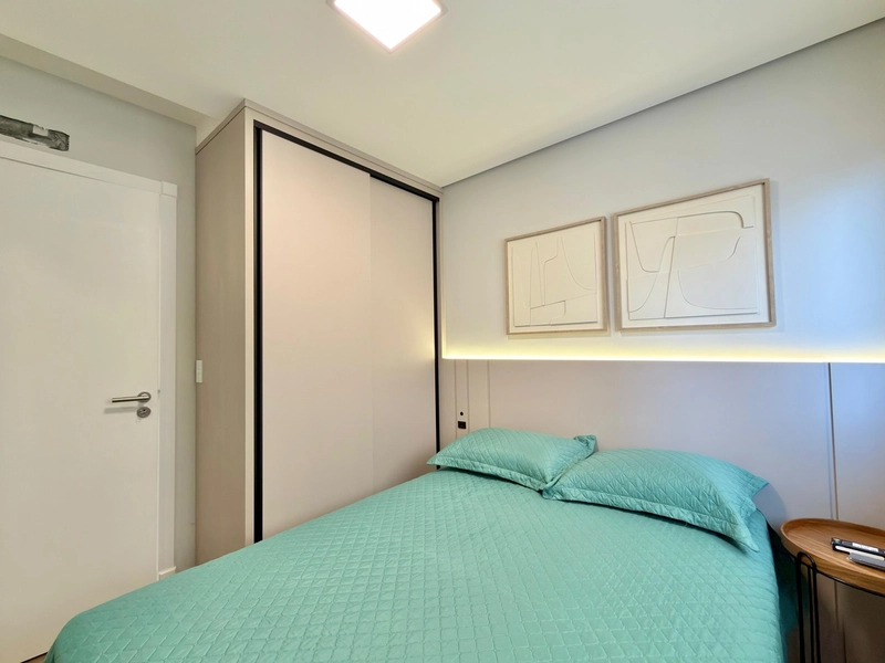 APARTAMENTO COM SACADA DE FRENTE E VISTA PARA O MAR: 10ª foto da galeria de imagens do imóvel