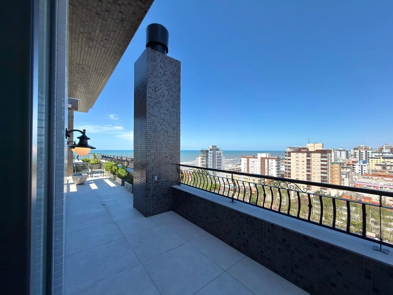 APARTAMENTO COM SACADA DE FRENTE E VISTA PARA O MAR: 15ª foto da galeria de imagens do imóvel