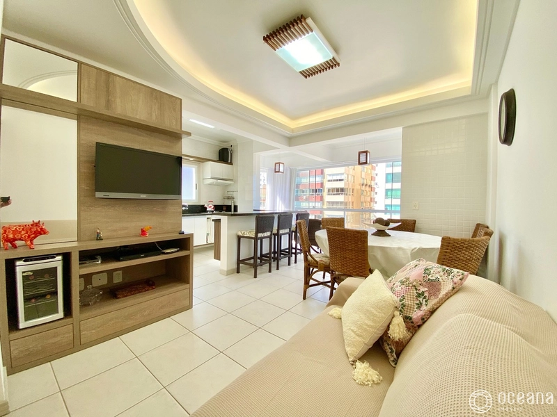 APARTAMENTO COM SACADA DE FRENTE E VISTA ETERNA PARA O MAR!: 14ª foto da galeria de imagens do imóvel
