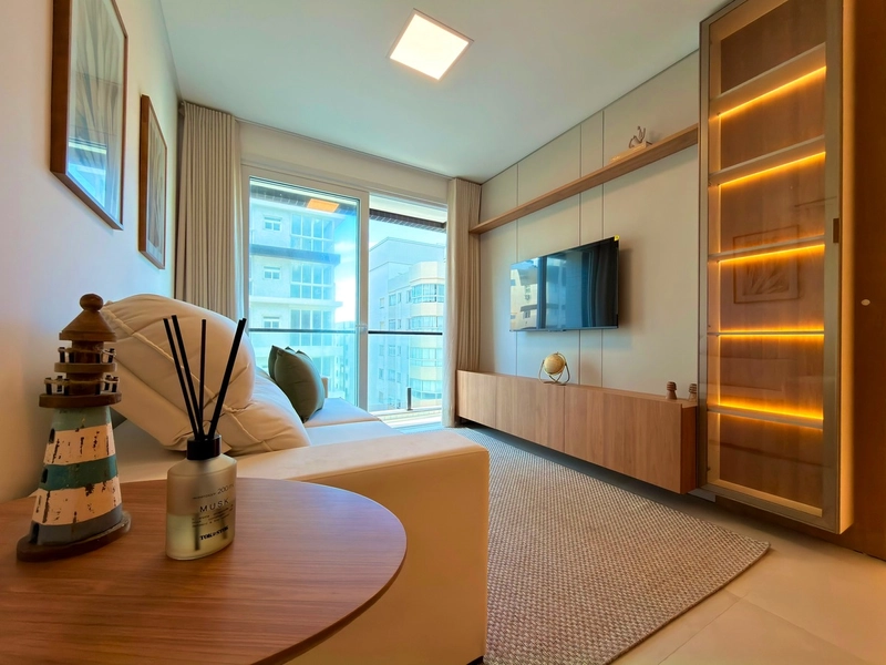 APARTAMENTO MOBILIADO E DECORADO DE 02 DORMITÓRIOS NUNCA HABITADO!: 8ª foto da galeria de imagens do imóvel