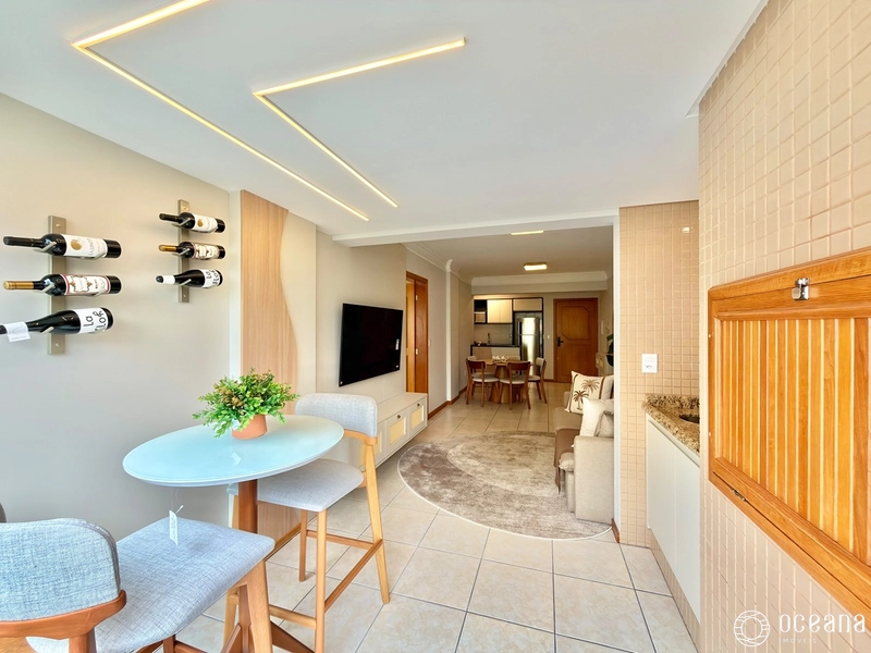 APARTAMENTO DE 02 DORMITÓRIOS MOBILIADO E DECORADO COM TERRAÇO PRIVATIVO - VISTA MAR : 4ª foto da galeria de imagens do imóvel