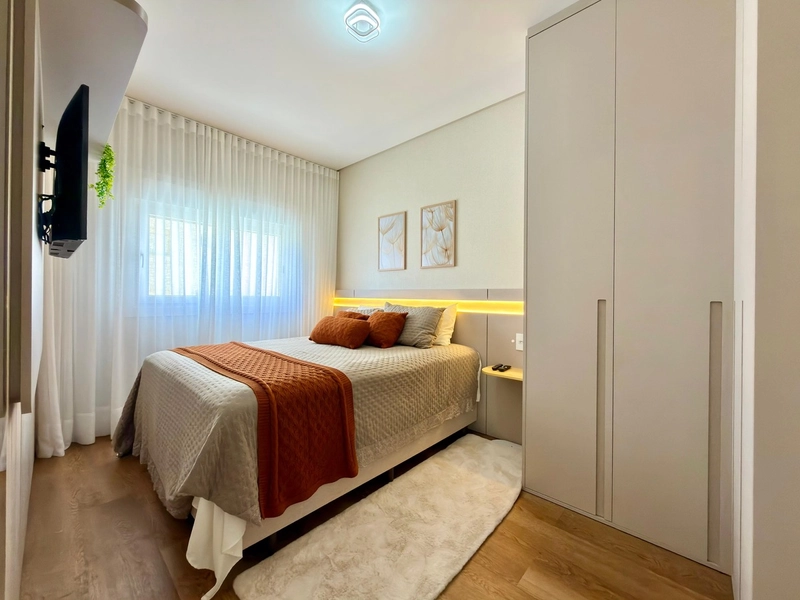APARTAMENTO À VENDA MOBILIADO E DECORADO,  LESTE/NORTE, VISTA MAR!: 21ª foto da galeria de imagens do imóvel