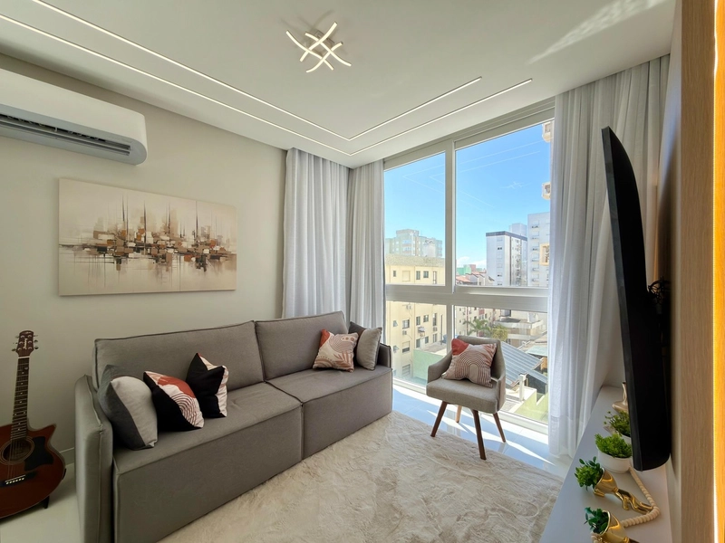 APARTAMENTO À VENDA MOBILIADO E DECORADO,  LESTE/NORTE, VISTA MAR!: 8ª foto da galeria de imagens do imóvel
