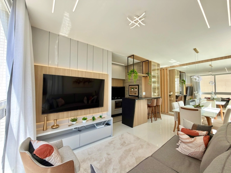 APARTAMENTO À VENDA MOBILIADO E DECORADO,  LESTE/NORTE, VISTA MAR!: 6ª foto da galeria de imagens do imóvel