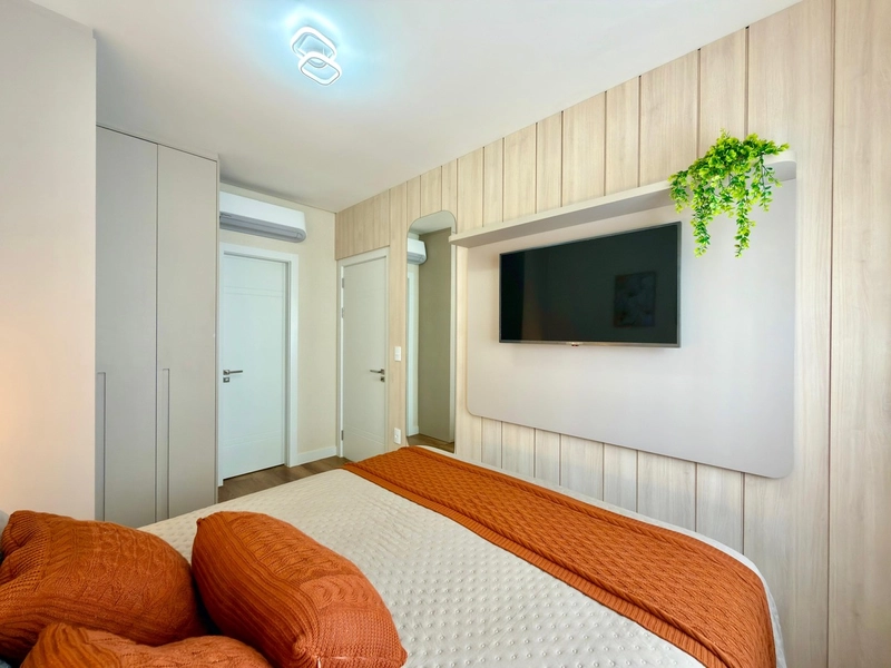 APARTAMENTO À VENDA MOBILIADO E DECORADO,  LESTE/NORTE, VISTA MAR!: 13ª foto da galeria de imagens do imóvel