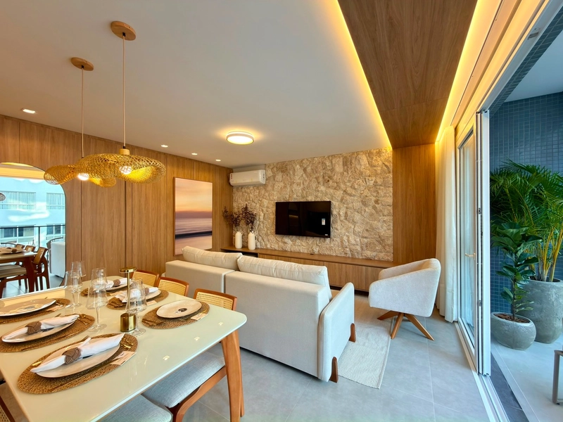 APARTAMENTO FINAMENTE MOBILIADO E DECORADO COM 02 SUÍTES!: 10ª foto da galeria de imagens do imóvel