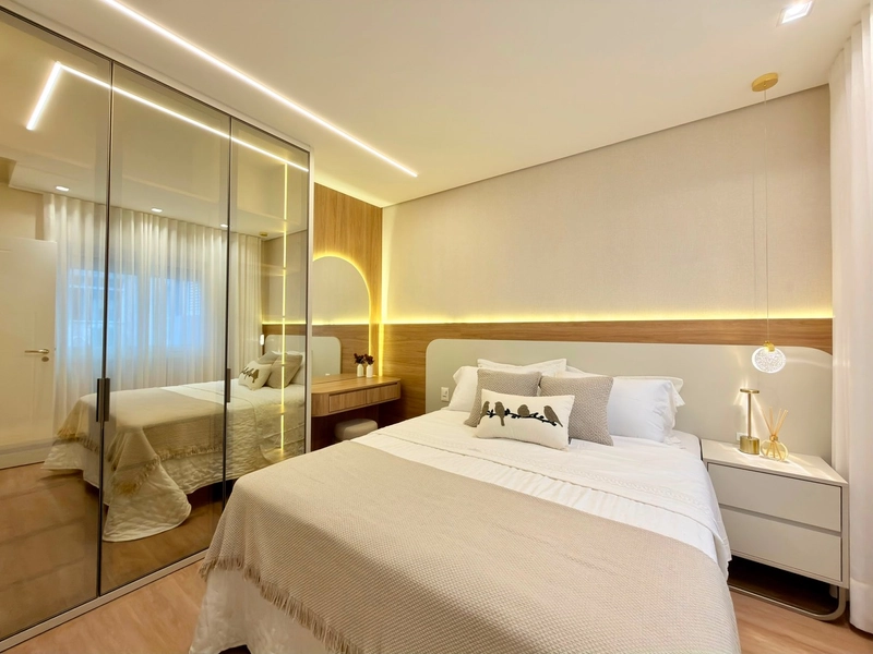APARTAMENTO FINAMENTE MOBILIADO E DECORADO COM 02 SUÍTES!: 2ª foto da galeria de imagens do imóvel
