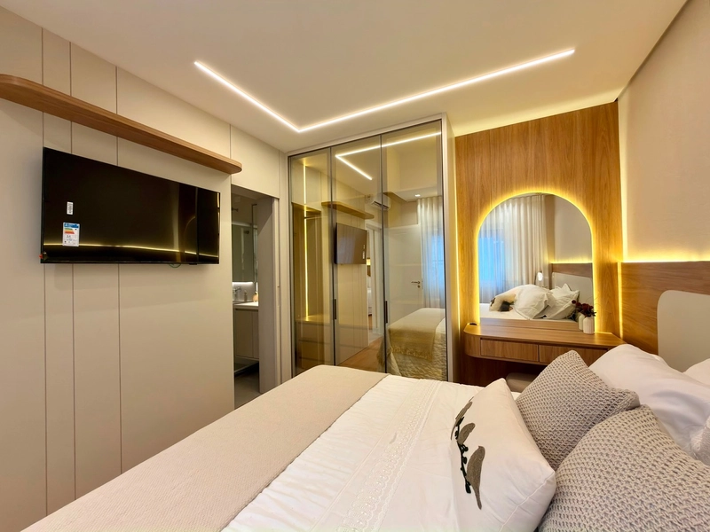 APARTAMENTO FINAMENTE MOBILIADO E DECORADO COM 02 SUÍTES!: 9ª foto da galeria de imagens do imóvel