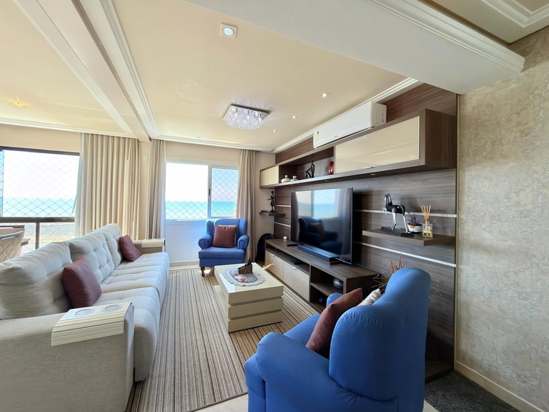 APARTAMENTO À VENDA COM VISTA PARA O MAR COM 3 DORMITÓRIOS E 3 VAGAS: 2ª foto da galeria de imagens do imóvel