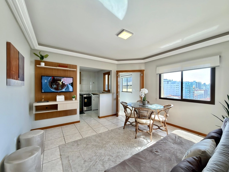 APARTAMENTO MOBILIADO DE 02 DORMITÓRIOS COM VISTA PARA  O  MAR!: 18ª foto da galeria de imagens do imóvel