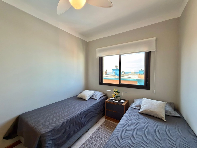 APARTAMENTO MOBILIADO DE 02 DORMITÓRIOS COM VISTA PARA  O  MAR!: 14ª foto da galeria de imagens do imóvel